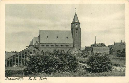 (701-363-035) Honselersdijk RK Kerk, Verzamelen, Ansichtkaarten | Nederland, Gelderland, Verzenden