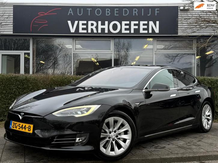 Tesla Model S 75D Base - INCL BTW - PARKEER CAMERA - STERREN, Auto's, Tesla, Bedrijf, Te koop, Model S, 4x4, ABS, Achteruitrijcamera