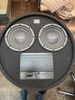 Gladen Subwoofer met Versterker - Zo Goed Als Nieuw!, Auto diversen, Ophalen of Verzenden, Zo goed als nieuw
