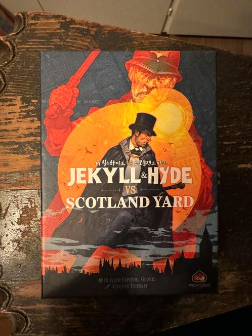 Jekyll and Hyde vs ScotlandYard Coöperatief bordspel voor 2p, Hobby en Vrije tijd, Gezelschapsspellen | Bordspellen, Zo goed als nieuw