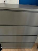 Ikea Malm 4 lades grijs, Ophalen, 50 tot 100 cm, Zo goed als nieuw, Minder dan 100 cm