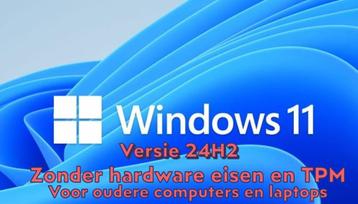 Download link Windows 11 Home/Pro NL voor oudere computers beschikbaar voor biedingen