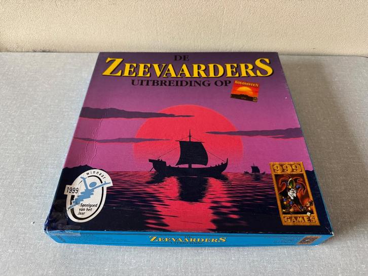 Z.G.A.N. Kolonisten van Catan DE ZEEVAARDERS 1 - 4 HOUT, Hobby en Vrije tijd, Gezelschapsspellen | Bordspellen, Zo goed als nieuw