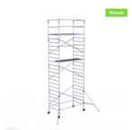 Steigeraanhanger + Rolsteiger 135x250x8.2m Budget, Ophalen of Verzenden, Nieuw, Rolsteiger of Kamersteiger, 5 meter of hoger