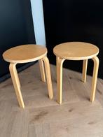Ikea vintage Frosta krukjes 2 x, Huis en Inrichting, Krukjes, Ophalen of Verzenden, Zo goed als nieuw, Hout