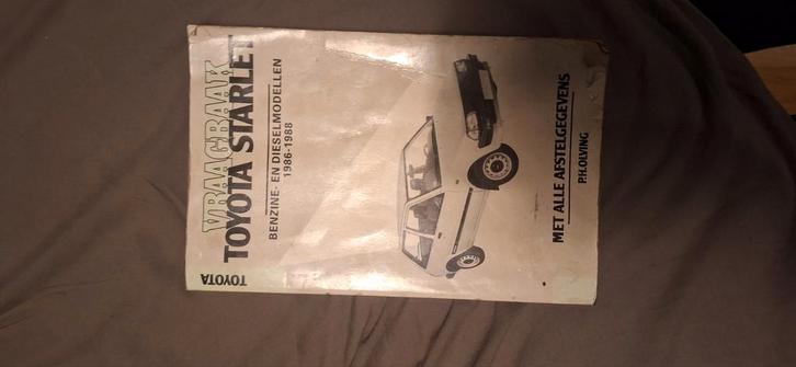 Toyota Starlet P7 Instructieboek 1986-1988, Auto diversen, Handleidingen en Instructieboekjes, Ophalen of Verzenden