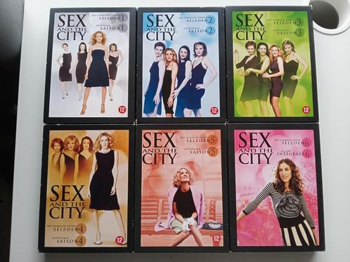 Sex and the City Complete seizoen 1t/m 6, Cd's en Dvd's, Dvd's | Tv en Series, Zo goed als nieuw, Komedie, Vanaf 12 jaar, Ophalen of Verzenden