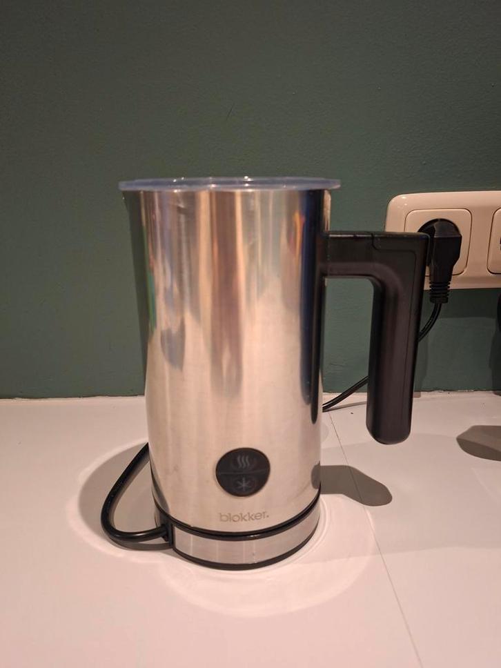 Blokker Melkopschuimer - Perfecte Schuimlaag!, Witgoed en Apparatuur, Melkopschuimers, Gebruikt, Elektrische melkopschuimer, Ophalen of Verzenden