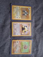 Base set Pokémon kaarten 1995 - Zeldzaam!, Ophalen of Verzenden, Gebruikt, Meerdere kaarten, Foil