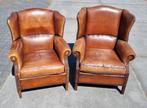 2 schapenleren muylaert fauteuils + BEZORGING GRATIS, Huis en Inrichting, Gebruikt, Ophalen of Verzenden, Schapenleer, Leer