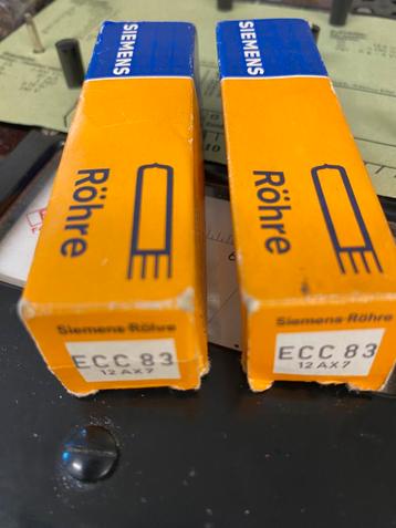 ECC83 Philips Heerlen gestempeld Siemens 12ax7 cv492 beschikbaar voor biedingen