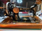 Antieke Pfaff Naaimachine met Houten Koffer, Antiek en Kunst, Antiek | Naaimachines, Ophalen