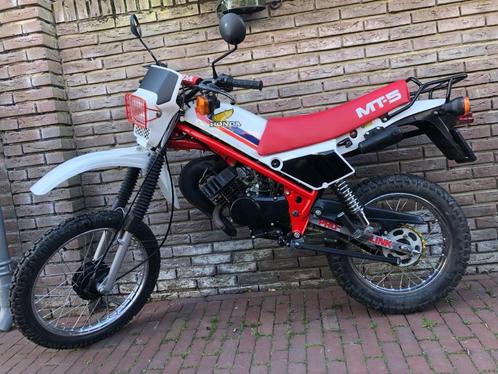 Honda mt5 Jubileum uitvoering, Fietsen en Brommers, Brommers | Honda, Zo goed als nieuw, MT, Maximaal 45 km/u, Ophalen