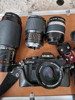 Minolta x700 + 2x lenzen film tested, Ophalen of Verzenden, Spiegelreflex, Minolta