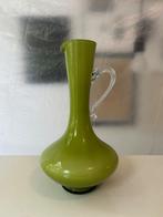 Italiaanse glas vaas, Overige kleuren, Ophalen of Verzenden, Minder dan 50 cm, Glas