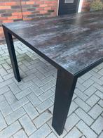 Bert plantagie Eettafel oxido darknight, Ophalen, 200 cm of meer, 50 tot 100 cm, Zo goed als nieuw
