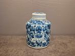 Oud Delftsblauwe theebus, Antiek en Kunst, Ophalen of Verzenden