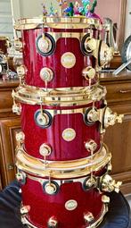 DW Collector’s Series Ruby Glass met unieke Gold hardware!, Muziek en Instrumenten, Drumstellen en Slagwerk, Ophalen, Gebruikt