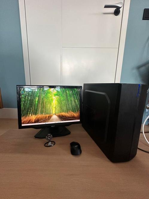 Office pc win 11 + monitor + muis + webcam, Computers en Software, Overige Computers en Software, Zo goed als nieuw, Ophalen of Verzenden