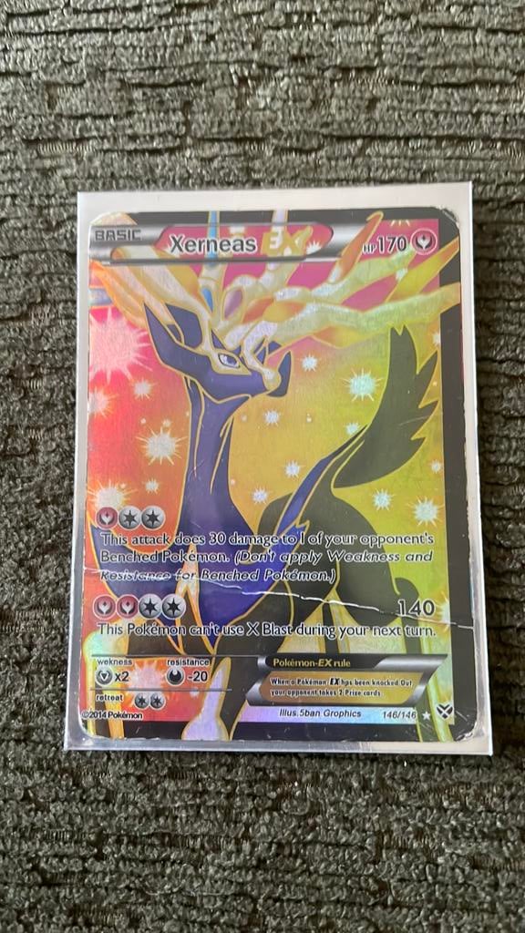 Xerneas EX 146/146, Ophalen of Verzenden, Gebruikt, Losse kaart