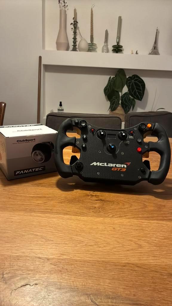 Fanatec mclaren gt3 v1, Computers en Software, Joysticks, Zo goed als nieuw, Ophalen