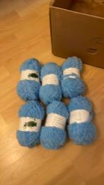 6 pluche bollen, Hobby en Vrije tijd, Breien en Haken, Ophalen, Zo goed als nieuw, Breien of Haken, Wol of Garen