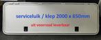 Serviceluik / klep 2000x650mm met paneel - voorraad + sloten, Ophalen, Nieuw