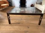 Unieke Vintage Salontafel, Huis en Inrichting, Tafels | Salontafels, Ophalen, Gebruikt, Vintage, Glas