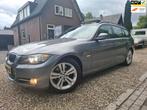 BMW 318d Touring High Executive aut EURO5 nwe ketting pano e, Auto's, BMW, Automaat, Achterwielaandrijving, Zwart, Leder