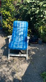 4 verstelbare Hartman stoelen ( 5 standen) met kussens!, Tuin en Terras, Ophalen, Gebruikt, Kunststof