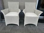 Originele Lloyd Loom Fauteuils - Set van 2, Huis en Inrichting, Fauteuils, Ophalen, Gebruikt
