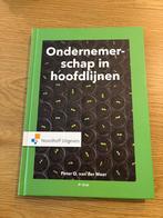 Ondernemerschap in hoofdlijnen - Peter O. van der Meer, Ophalen of Verzenden, Zo goed als nieuw, Management