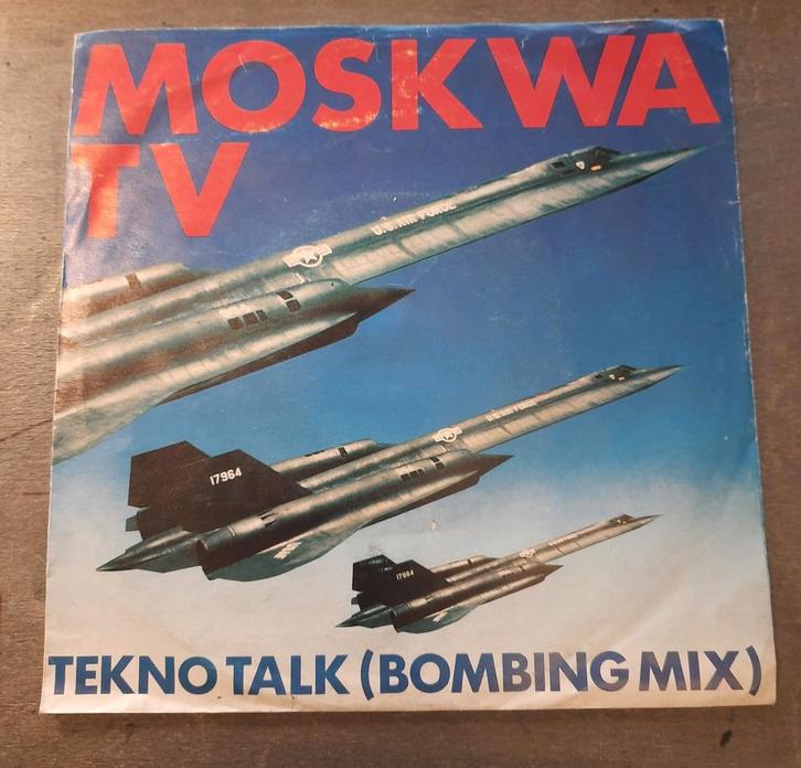 Moskwa TV - Tekno Talk (Electronic), Cd's en Dvd's, Vinyl Singles, Zo goed als nieuw, Pop, Ophalen of Verzenden