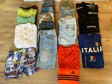 Zomer Jongens kleding pakket zeer netjes 128-134 div. Merken beschikbaar voor biedingen