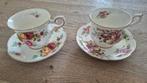 2x Kop en schotel ROYAL CANTERBURY, Ophalen of Verzenden