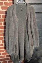Petrol groen kleurig fluffy vest maat M 38, Kleding | Dames, Ophalen of Verzenden, Zo goed als nieuw, Maat 38/40 (M), Groen