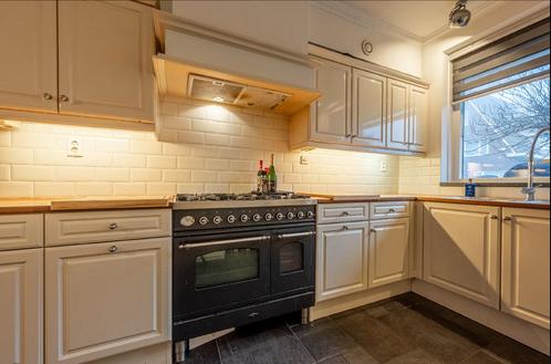 Keuken met Boretti gasfornuis met dubbele oven, Huis en Inrichting, Keuken | Keukenelementen, Gebruikt, 150 tot 200 cm, 200 cm of meer