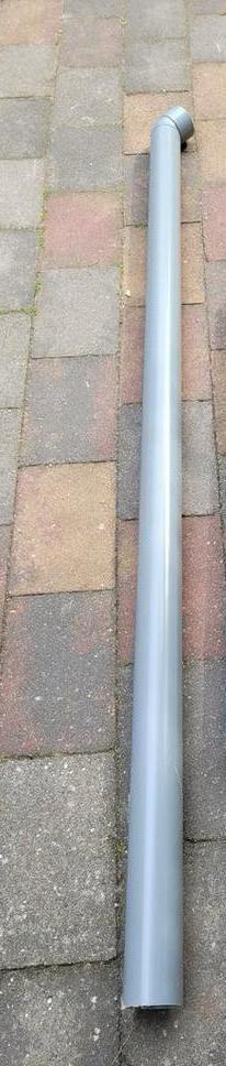 Regen/ afvoer pijp pvc 80mm x 200 cm beschikbaar voor biedingen