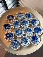 14 Royal Copenhagen Jaarbordjes Kerstbordjes, Ophalen of Verzenden