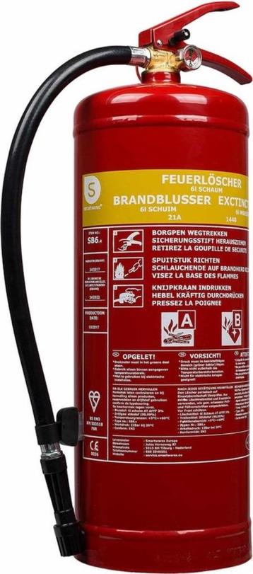 Smartwares 10.015.05 - Brandblusser Schuim 6L beschikbaar voor biedingen