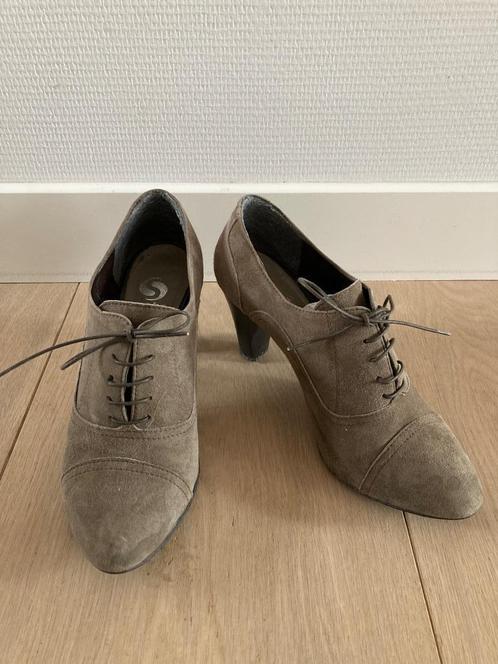 Nieuwe veter-pumps, vintage look (Sacha) mt 38, Kleding | Dames, Schoenen, Nieuw, Schoenen met hoge hakken, Bruin, Ophalen of Verzenden