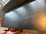 Table Du Sud Zwart Eiken Tafel - 220x80cm, Ophalen, Rechthoekig, 200 cm of meer, 50 tot 100 cm