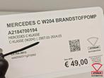 Mercedes C Klasse W204 Brandstofpomp A218700194, Ophalen of Verzenden, Gebruikt, Mercedes-Benz