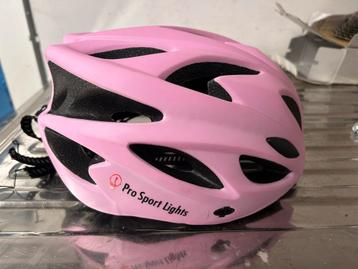Roze Fietshelm - Pro Sport Lights beschikbaar voor biedingen