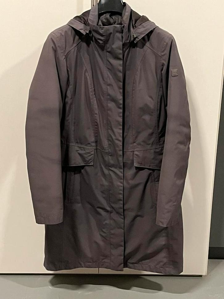 The North Face grijze parka “Suzanne”, mt L, Kleding | Dames, Jassen | Winter, Gedragen, Grijs, Ophalen of Verzenden