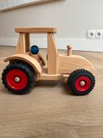 Fagus tractor hout, Kinderen en Baby's, Speelgoed | Houten speelgoed, Ophalen of Verzenden, Zo goed als nieuw, Duw- of Trekspeelgoed