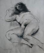 Naakt vrouw van Ru van Rossem, Antiek en Kunst, Ophalen of Verzenden