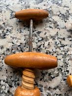 3 Vintage Houten Kurkentrekkers, Ophalen of Verzenden, Huis en Inrichting