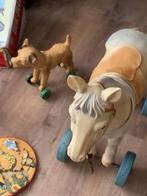 nostalgisch speelgoed: paard en hond, Ophalen