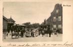 Berlikum Stoomtram met veel volk 1902 zie ook schrijfzijde, Verzamelen, Gelopen, Friesland, Ophalen, Voor 1920